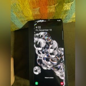 Samsung Galaxy s20 5G Ultra Cosmic Black 128 Gb Unlocked